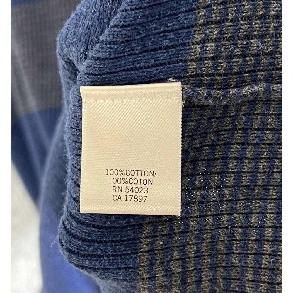 Banana‎ Republic Long Sleeve Ribbed Crew Neck Knit Sweater Mens Size Medium